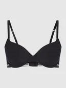 Biustonosze - Biustonosz koszulkowy z fiszbinami – watowany - miniaturka - grafika 1