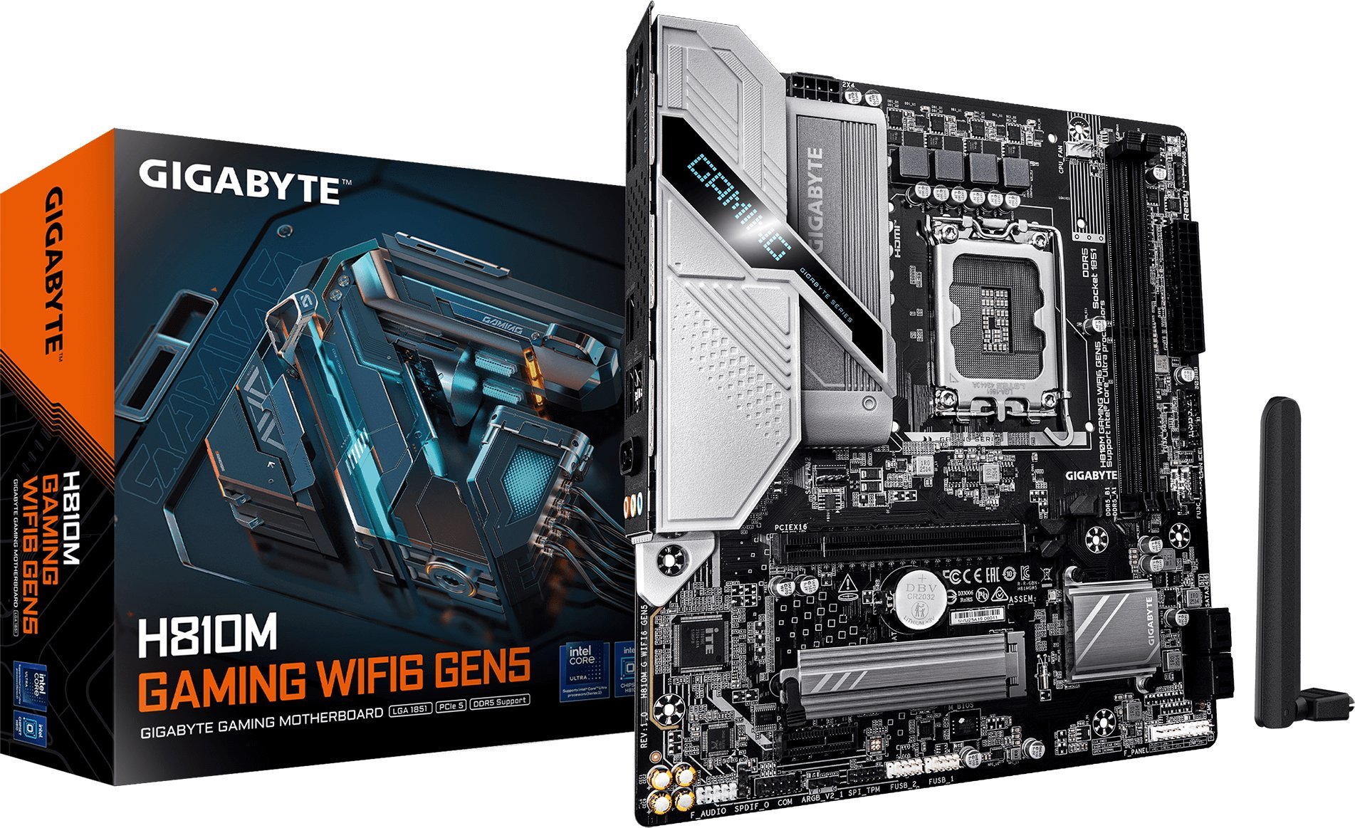 Gigabyte MB Sc LGA1851 H810M Gaming WIFI6