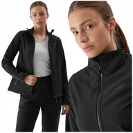 Kurtki damskie - Kurtka damska PRZEJŚCIOWA SOFTSHELL 5000 wiosenna trekkingowa L - miniaturka - grafika 1
