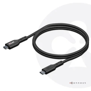 Kabel USB Club 3D USB-C - microUSB 1 m Czarny (CAC-1526) - Kable USB - miniaturka - grafika 1