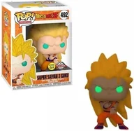 Figurki dla dzieci - funko pop! dragonball z super saiyan 3 goku glow in the dark gitd exc - miniaturka - grafika 1