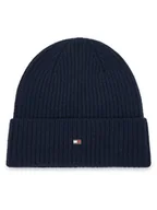 Czapki męskie - Tommy Hilfiger Czapka Flag AM0AM13586 Granatowy - miniaturka - grafika 1