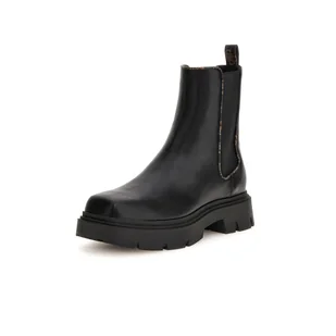 Damskie Sztyblety GUESS REYON FL8RENELE10-BLACK – Czarny - Półbuty damskie - miniaturka - grafika 1