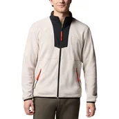 Bluzy męskie - Bluza męska Columbia Sequoia Grove Fleece 2095891277 - beżowa - miniaturka - grafika 1