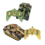 Zabawki zdalnie sterowane - Nieznany producent Zestaw Czołgów RC War Tank 9993 2.4GHz KX8494_2 - miniaturka - grafika 1