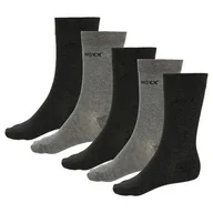Skarpetki męskie - Bambusowe skarpetki męskie grafitowe i szare 39/42 (5-pak) - miniaturka - grafika 1