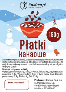 K2024 - Płatki kakaowe 100g - Kisiel - miniaturka - grafika 1