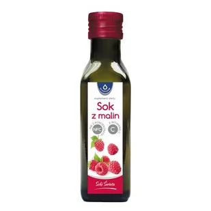 OLEOFARM Sok z malin z witaminą C, 100ml - Witaminy i minerały - miniaturka - grafika 1