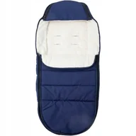 Śpiworki dla dzieci - Uniwersalny śpiworek do wózka spacerówki Niebieski / Qtus - miniaturka - grafika 1