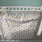 Organizery na łóżeczko - TORBA ORGANIZER NA ŁÓŻECZKO DZIECIĘCE KERL - miniaturka - grafika 1