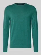 Swetry męskie - Sweter o kroju regular fit z czystej bawełny - miniaturka - grafika 1