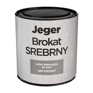 Pozostałe akcesoria malarskie - Brokat dekoracyjny srebrny 0.5 l Jeger - miniaturka - grafika 1