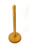 Stojaki na ręczniki papierowe - Bambusowy Stojak Na Ręcznik Kuchenny 32 Cm - miniaturka - grafika 1