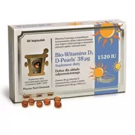 Witaminy i minerały - Pharma Nord Bio-Witamina D3 D-pearls 1520 jm 38 g - 80 kaps. - miniaturka - grafika 1