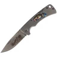 Noże - Nóż składany wędkarski motyw ryb Herbertz Solingen Stainless, Satin (585809) - miniaturka - grafika 1