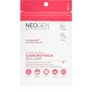 Neogen Dermalogy A-Clear Soothing Spot Patch plaster oczyszczający do skóry trądzikowej 24 szt. - Kremy do twarzy - miniaturka - grafika 1
