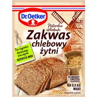 Dodatki do ciast w proszku - Dr Oetker ZAKWAS CHLEBOWY ŻYTNI 15G Zakupy dla domu i biura! 74897760 - miniaturka - grafika 1