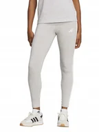 Legginsy - LEGGINSY GETRY ADIDAS Essentials 3-Stripes JE0075 bawełniane szare XS - miniaturka - grafika 1