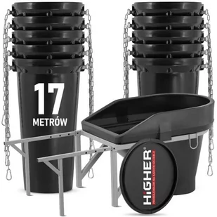 Zsyp do gruzu budowlany HIGHER zestaw o długości 17 metrów MOCNY - Inne urządzenia budowlane - miniaturka - grafika 1