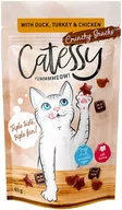 Mleko dla kociąt i szczeniąt - Catessy Crunchy Snacks, 65 g - Z kaczką, indykiem i kurczakiem - miniaturka - grafika 1