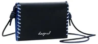 Portfele - Desigual Mone_Capsule, Bi-Fold Wallet Women's, 18.8, Kolor: czarny, 18.8 - miniaturka - grafika 1
