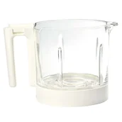 Miseczki i talerzyki dla dzieci - Beaba Szklany dzbanek Babycook Neo, biały - miniaturka - grafika 1