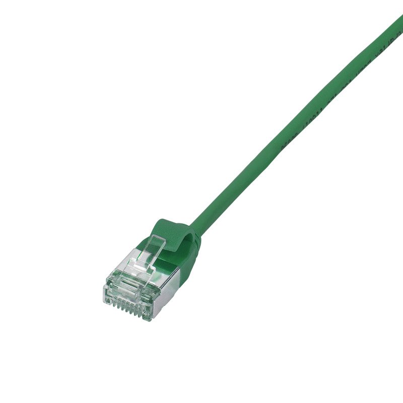 LogiLink Patchkabel CAT6A STP TPE SlimLine grün 2,0m CQ9055S