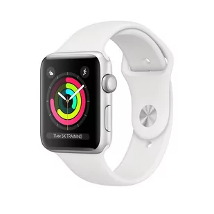 Apple Watch 3 38mm Aluminium MTEY2MP/A Biały - Smartwatch - miniaturka - grafika 1