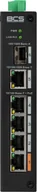 Switche - 5 portowy niezarządzalny switch PoE BCS-L-SP0401G-1SFP2 BCS-L-SP0401G-1SFP(2) - miniaturka - grafika 1