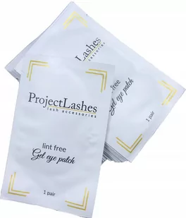 Project Lashes, Płatki Pod Oczy Do Przedłużania Rzęs Vit C, 100 Sztuk - Waciki, płatki i patyczki kosmetyczne - miniaturka - grafika 1