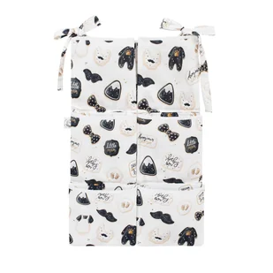 Organizer na łóżeczko z kieszeniami Little Man - Organizery na łóżeczko Organizer na łóżeczko z kieszeniami Little Man - Organizery na łóżeczko - miniaturka - grafika 1