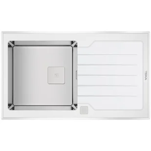 Teka DIAMOND RS15 1B 1D 86 REV 2 AUTO WST WHITE 115100012 - Zlewozmywaki - miniaturka - grafika 1