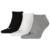 Skarpetki damskie - Puma, Skarpety męskie, 3-pack, Sneaker Plain 3P 261080001 882, czarny, rozmiar 35/38 - miniaturka - grafika 1