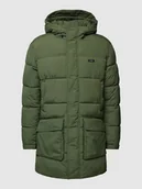 Kurtki męskie - Kurtka pikowana z naszywką z logo - miniaturka - grafika 1