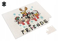 Puzzle - Puzzle MYSZKA MIKI MINNIE A3 252 el z Nadrukiem + IMIĘ Pudełko 27 - miniaturka - grafika 1