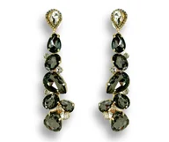 Kolczyki - Kolczyki Chic Strass Fumé/Raffaella De Angeli - miniaturka - grafika 1