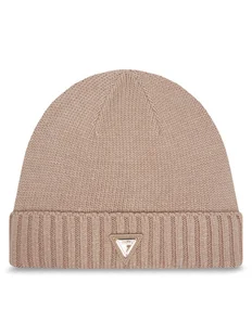 Guess Czapka V4BZ08 Z39B0 Beżowy - Czapki damskie - miniaturka - grafika 1