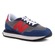 Buty sportowe męskie - Buty New Balance M MS237LE1 czerwone granatowe szare - miniaturka - grafika 1