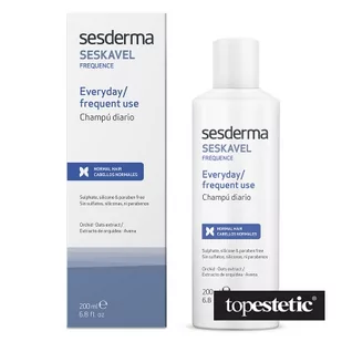 SesDerma Seskavel Frequent Use Shampoo - Szampon do częstego stosowania 200 ml - Szampony do włosów - miniaturka - grafika 1