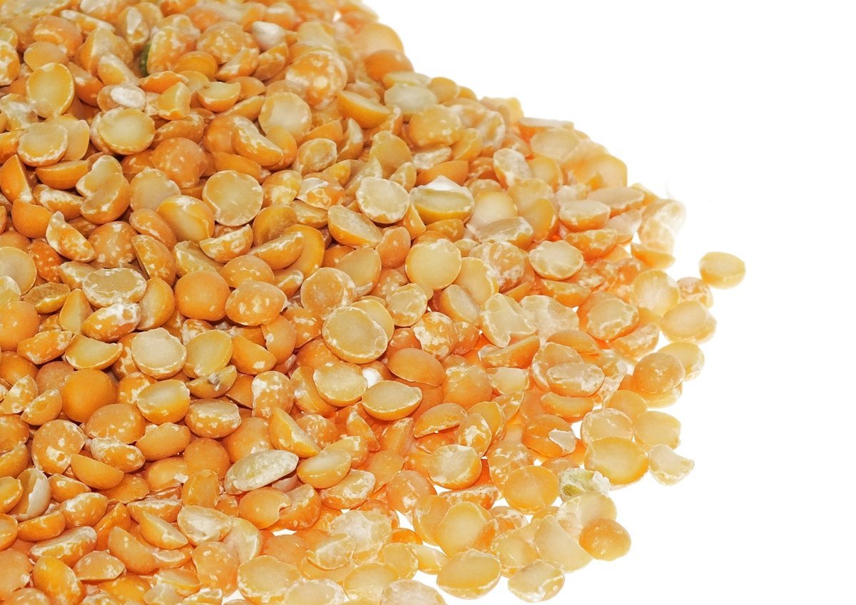 Groch łuskany żółty 500 g połówki od Skworcu SA