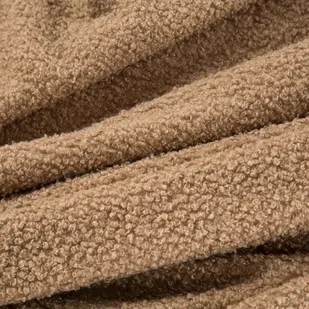 Koc 70 x 160 Mikrofibra Boucle Bukla Beż - Koce - miniaturka - grafika 5
