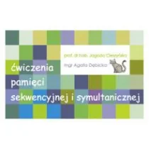 Centrum Metody Krakowskiej Agata Dębicka-Cieszyńska, Jagoda Cieszyńska Zestaw. Ćwiczenia pamięci symultanicznej i sekwen. - Książki medyczne - miniaturka - grafika 1