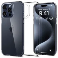 Etui i futerały do telefonów - Spigen Airskin Hybrid do iPhone 15 Pro crystal clear - miniaturka - grafika 1