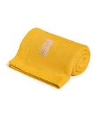 Koce i narzuty dla dzieci - Memi Kocyk Bambusowy honey 80x100 Memi 5906642049221 - miniaturka - grafika 1