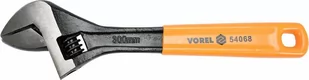 Vorel Klucz nastawny 300mm gumowany uchwyt 54068 - Klucze i nasadki - miniaturka - grafika 1