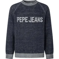 Koszulki męskie - Pepe Jeans Koszulka męska Stepney, Niebieski (Dulwich), M - miniaturka - grafika 1