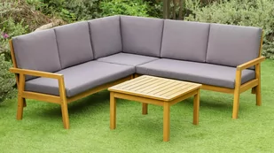 Zestaw Mebli Ogrodowych Z Drewna Akacji Norberg - Meble ogrodowe - miniaturka - grafika 1