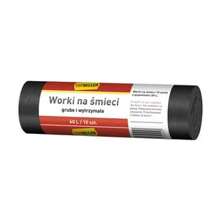 Topseller Worki Na Śmieci 60L 10 Szt. - Worki na śmieci - miniaturka - grafika 1