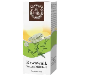 KRWAWNIK (Succus Millefolii) suplement diety 100ml BONIMED - Suplementy naturalne - miniaturka - grafika 1