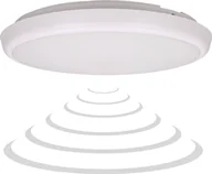 Lampy sufitowe - Lampa sufitowa Orno CERS LED plafon z mikrofalowym czujnikiem ruchu, LED 22W, 2000lm, IP65, 4000K, poliwęglan mleczny biały, funkcja przyciemnienia - miniaturka - grafika 1
